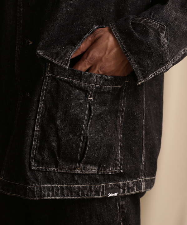 NEP BLACK DENIM WESTERN JACKET/ネップブラックデニム ウエスタンジャケット