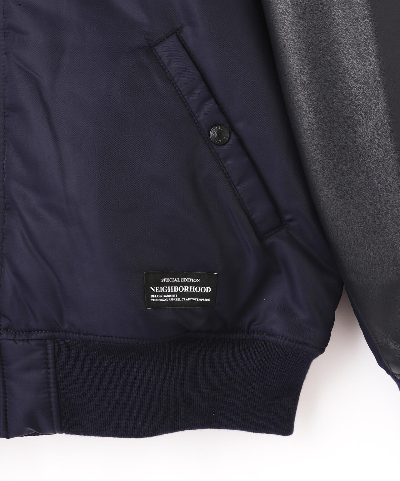 Schott NH/LEATHER COMBI MA-1 JACKET | Schott ( ショット ) | US