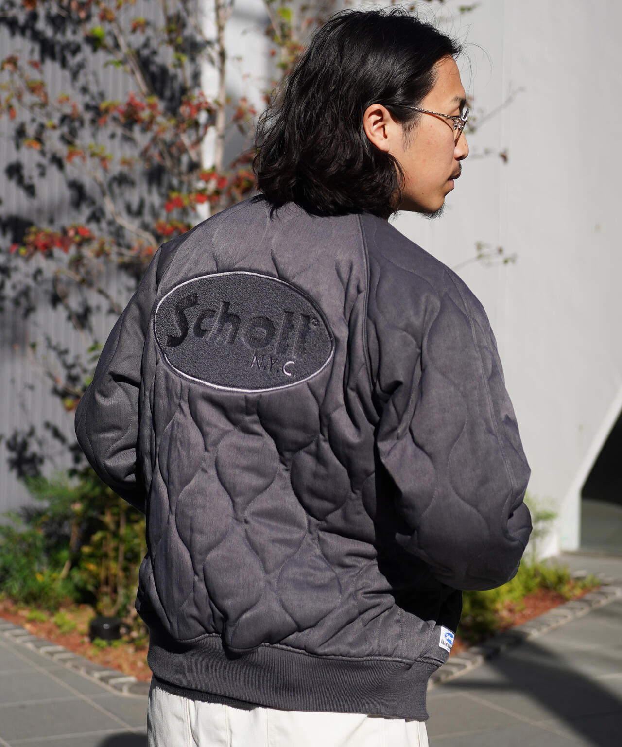 WEB LIMITED/ONIONQUILTED JACKET OVALCHENILLE LOGO/オーバルシニールオニオンキルトジャケット