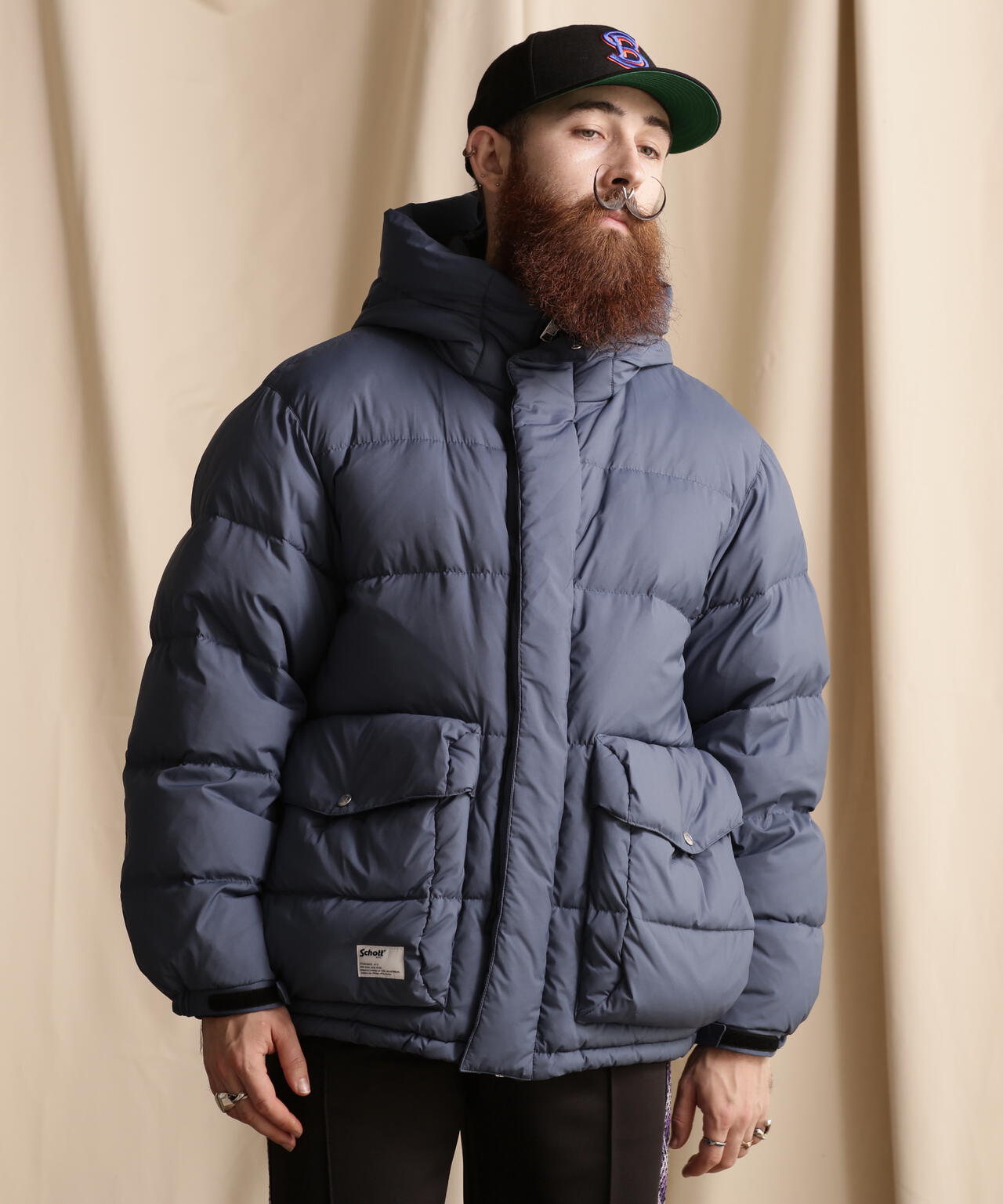 先行予約 10月下旬-11月上旬入荷予定】TOP TIRE HOODED DOWN JACKET