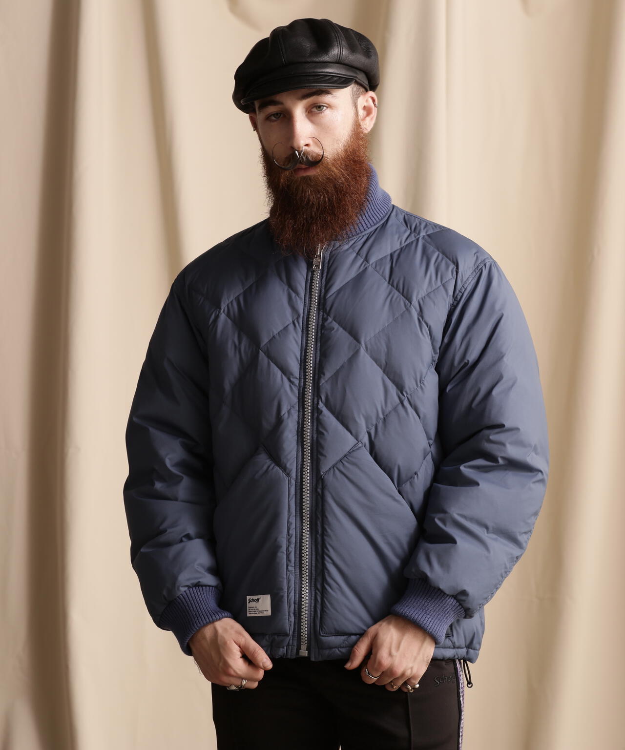 QUILTED DOWN JACKET/キルティング ダウンジャケット | Schott