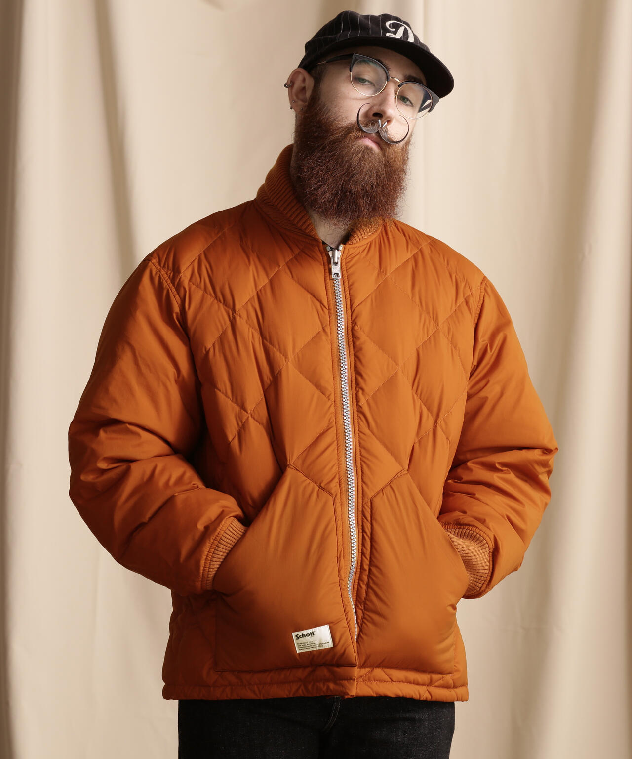 QUILTED DOWN JACKET/キルティング ダウンジャケット | Schott