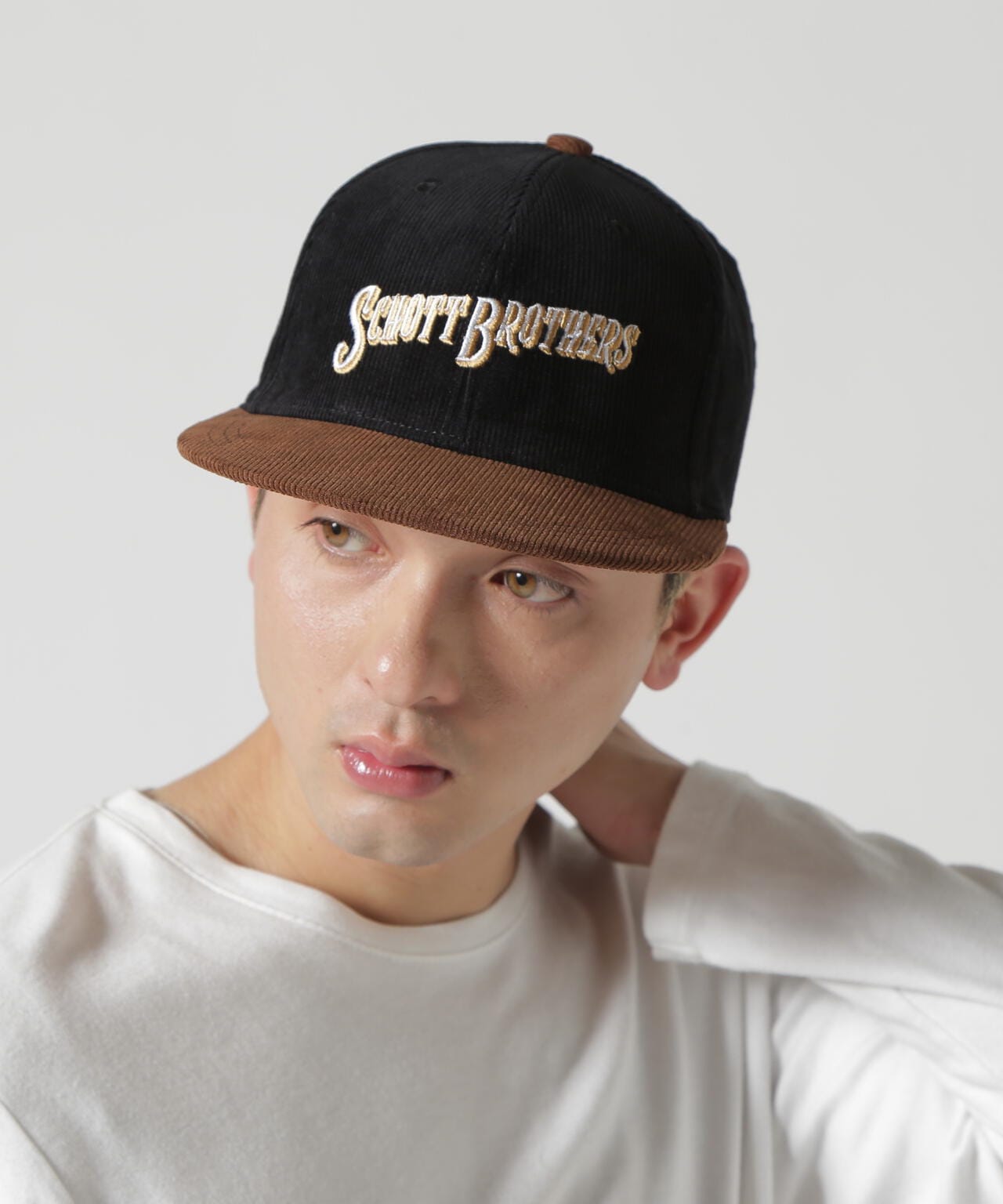 BY COLOR CORDUROY CAP/バイカラー コーデュロイキャップ | Schott