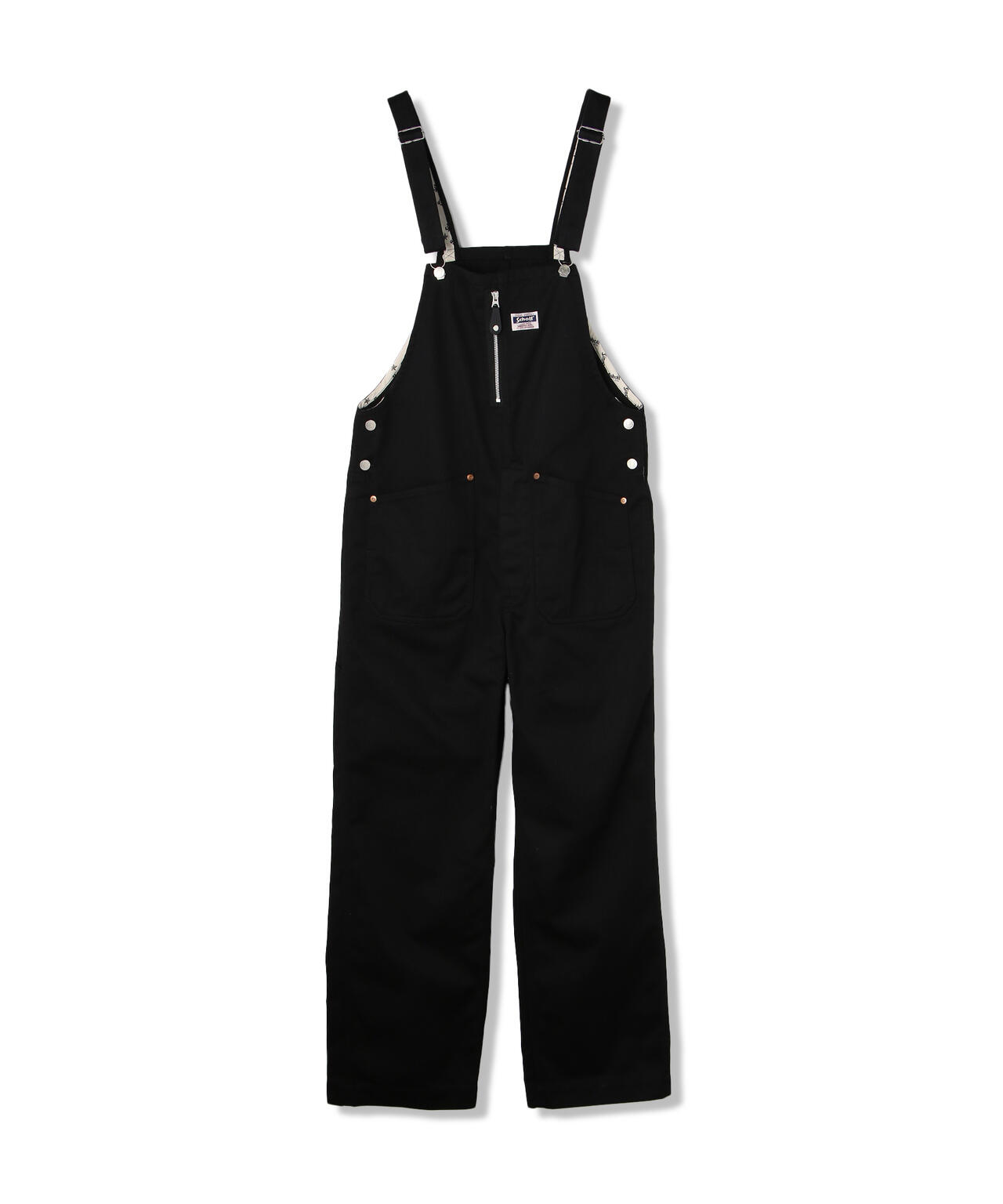 Schott◇TC WORK OVERALL/オーバーオール/M/ポリエステル/NVY/3186001