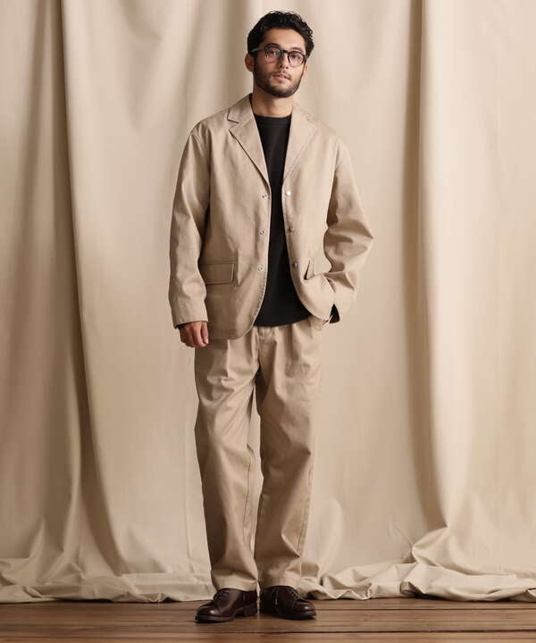 TC DOUBLE PLEATED WIDE PANTS/2タック パンツ