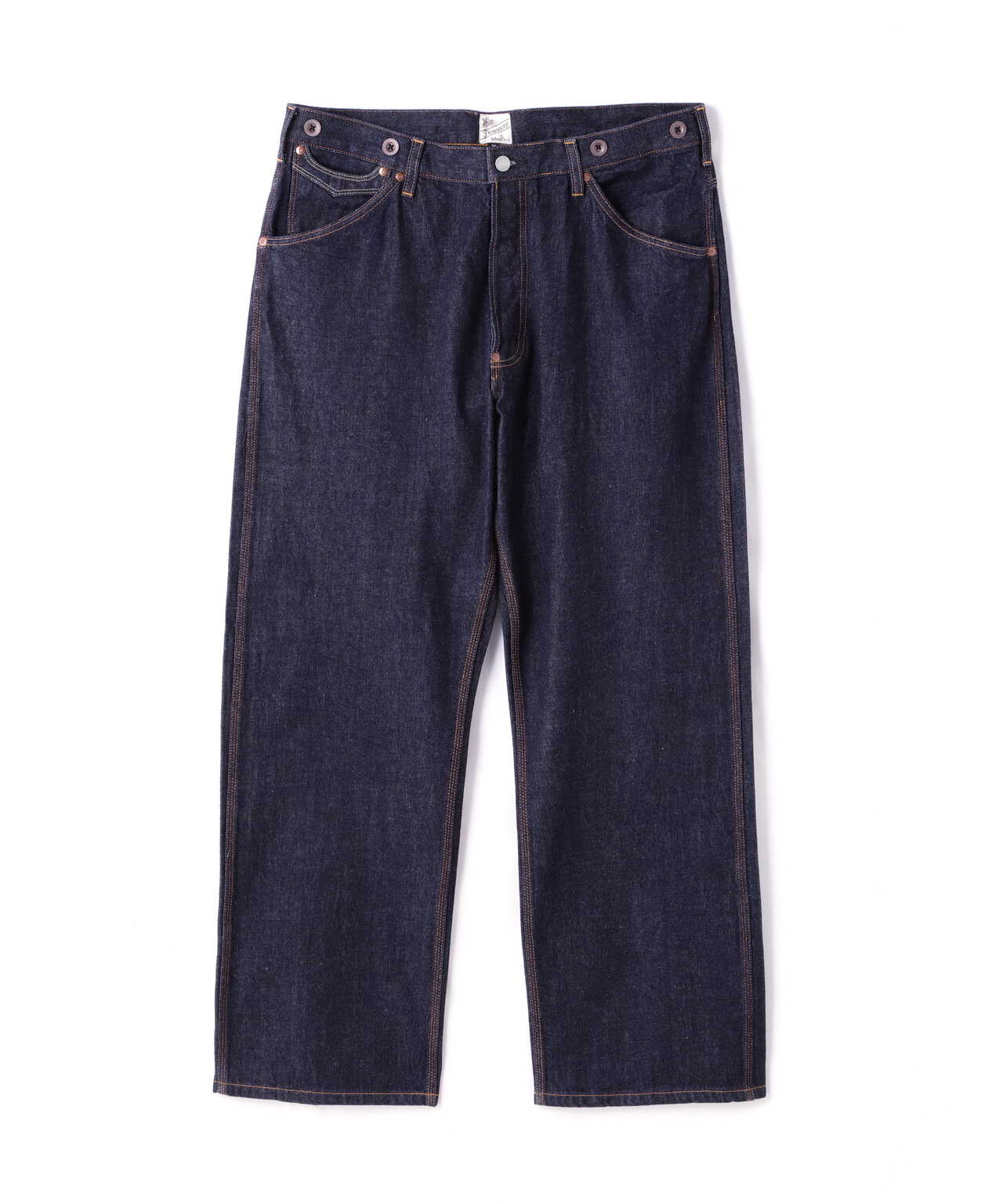 【直営限定】WIDE GRIDE DENIM PANTS/ワイドシルエットデニム