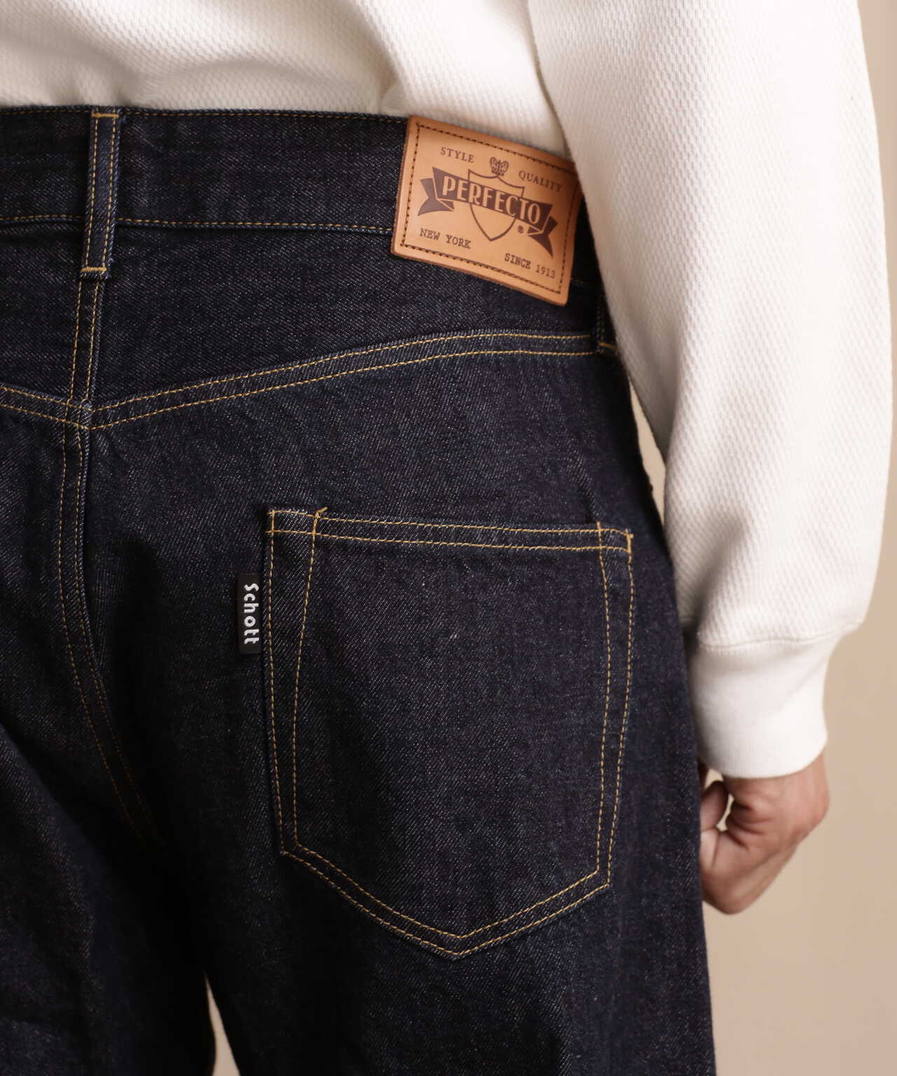 直営限定】SELVEDGE DENIM PANTS/セルビッチ デニムパンツ | Schott