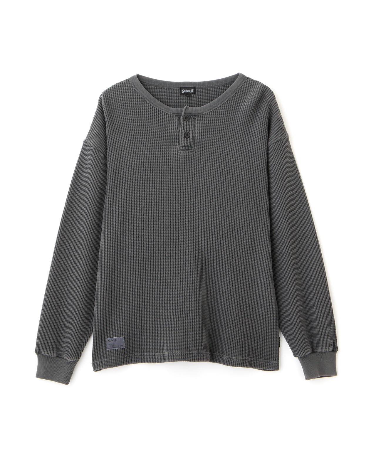 THERMAL PIGMENT O/D HENRY NECK T-SHIRT