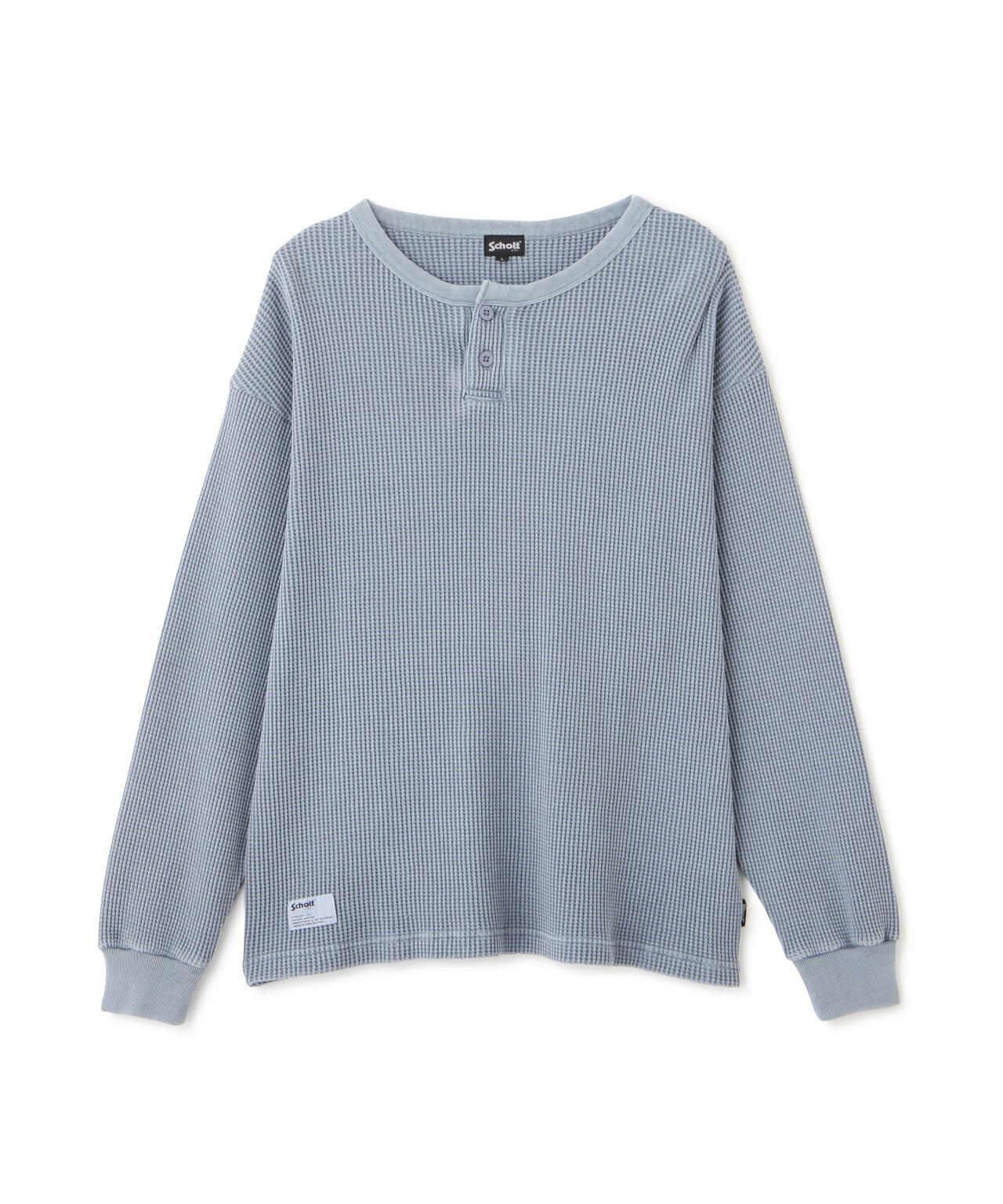 THERMAL PIGMENT O/D HENRY NECK T-SHIRT