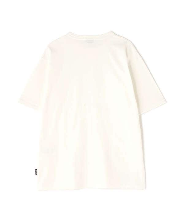 PIGMENT O/D SS HENLEY NECK T-SHIRT/ピグメント オーバーダイ ヘンリーネック Tシャツ