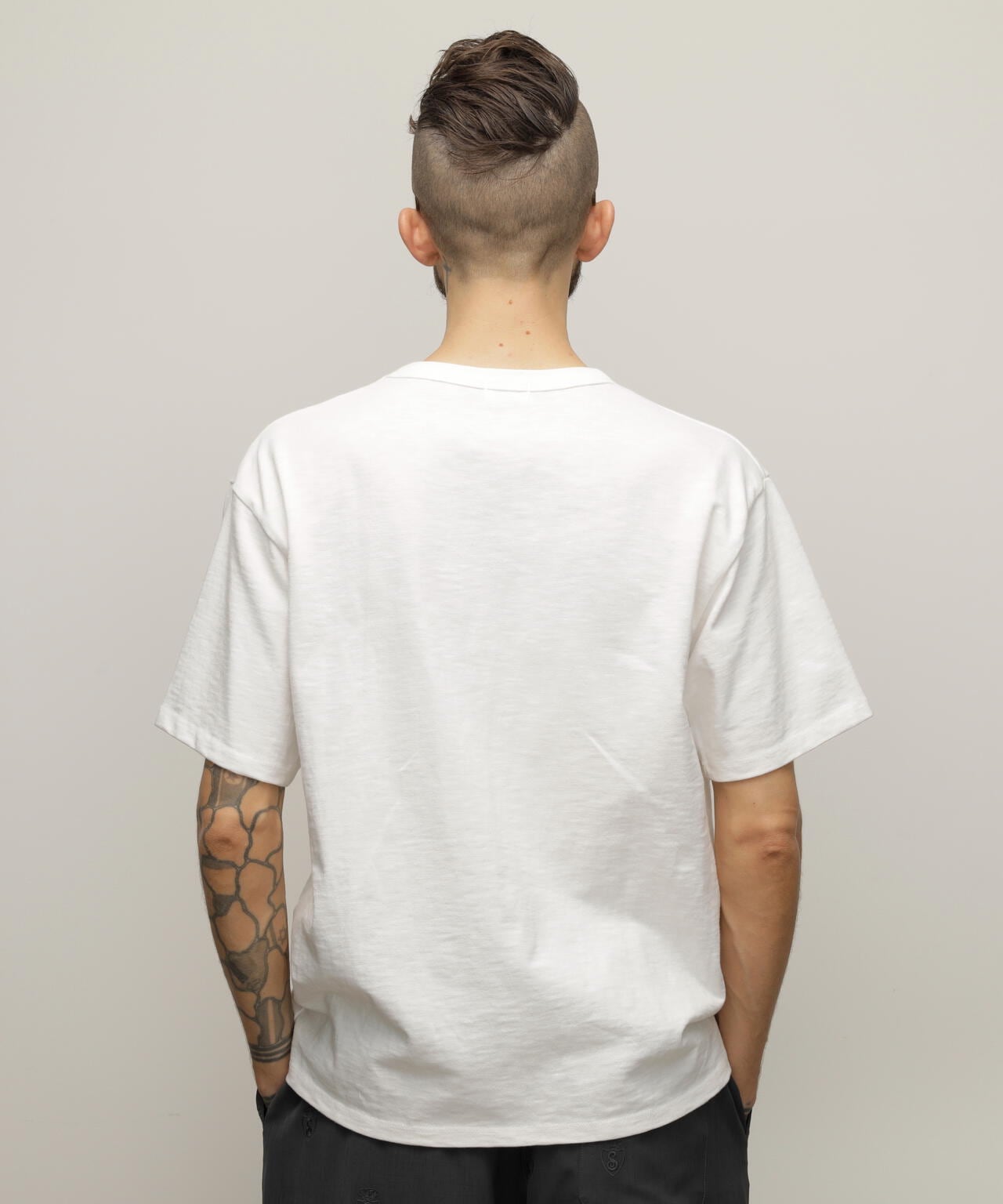 WORK LABEL POCKET T-SHIRT/ワークラベル ポケットTシャツ