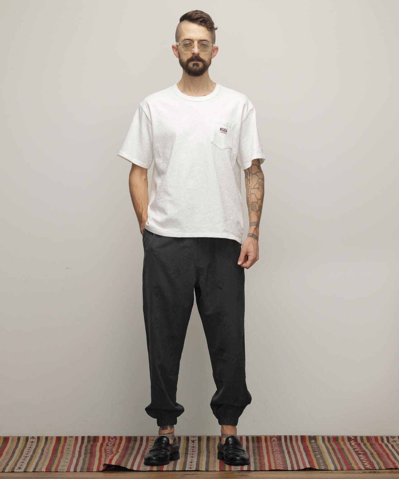 WORK LABEL POCKET T-SHIRT/ワークラベル ポケットTシャツ