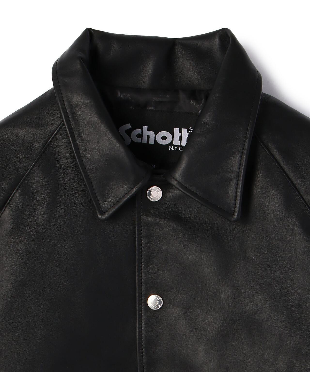 【専用】Schott LEATHER COACHJACKET⚫︎定価