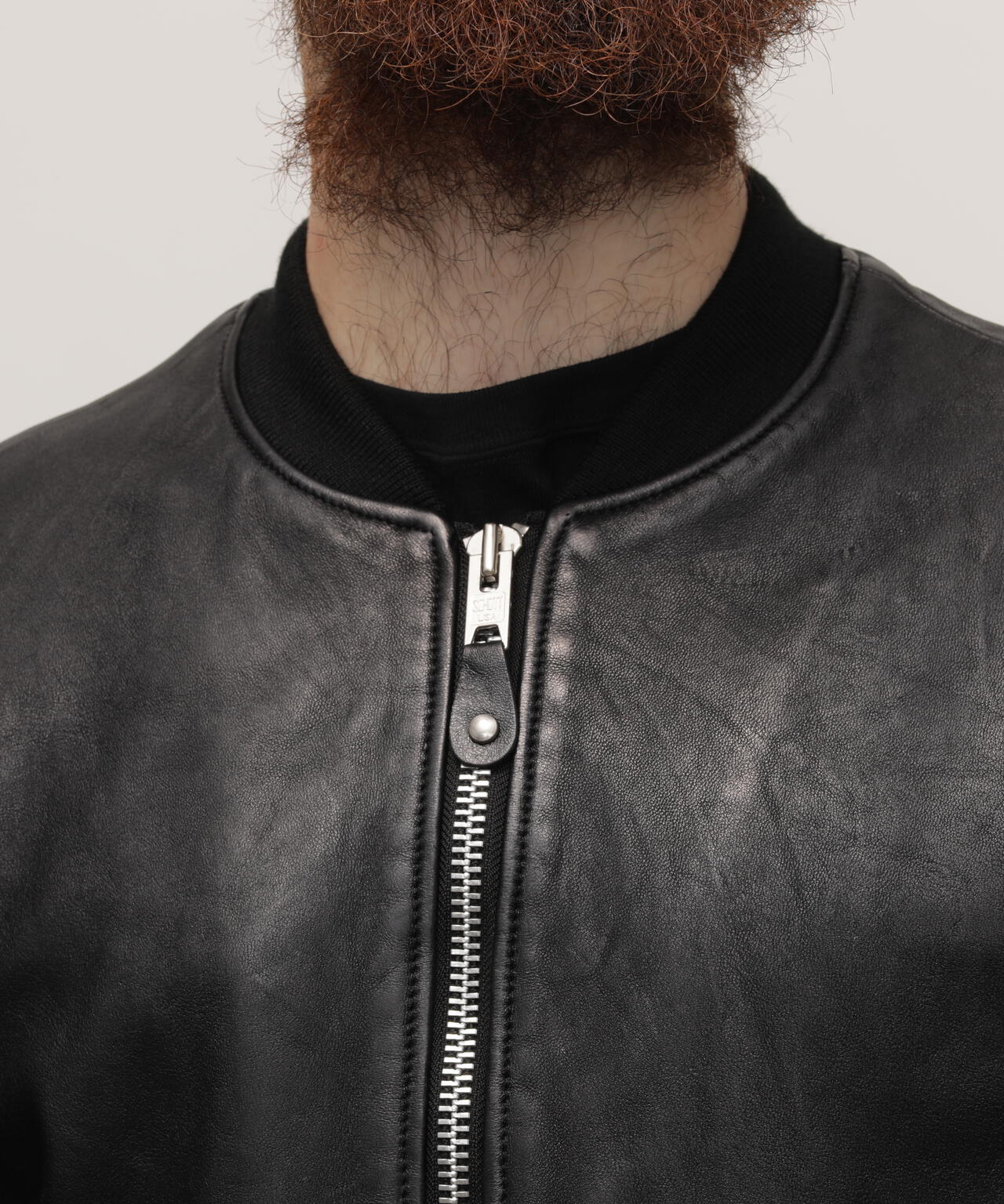 LEATHER JACKET BOWERY/レザージャケット バワリー MA-1 | Schott