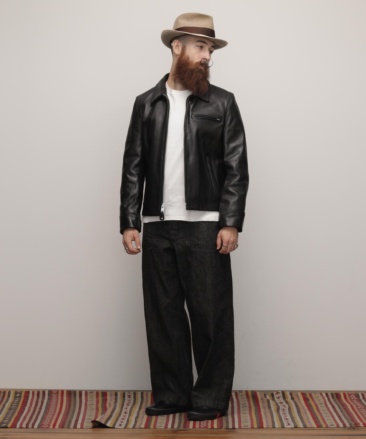 103US TRUCKER JACKET/レザートラッカー ジャケット | Schott 