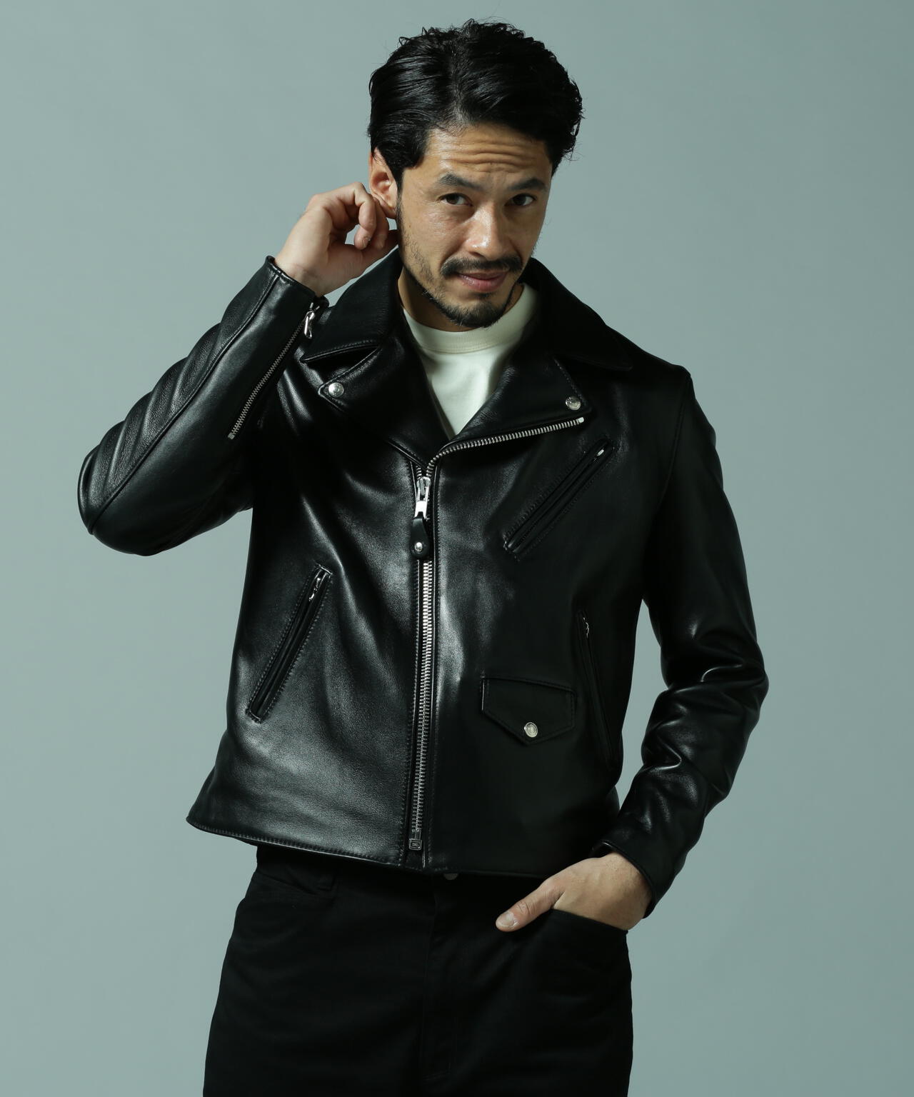 228US LAMB RIDERS JACKET/ラム ライダース | Schott ( ショット ) | US ONLINE STORE（US  オンラインストア）