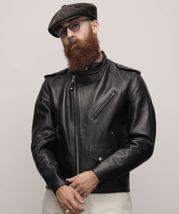 Schott N.Y.C. ショット FULL LEATHER STADIUM JACKET フルレザー ...