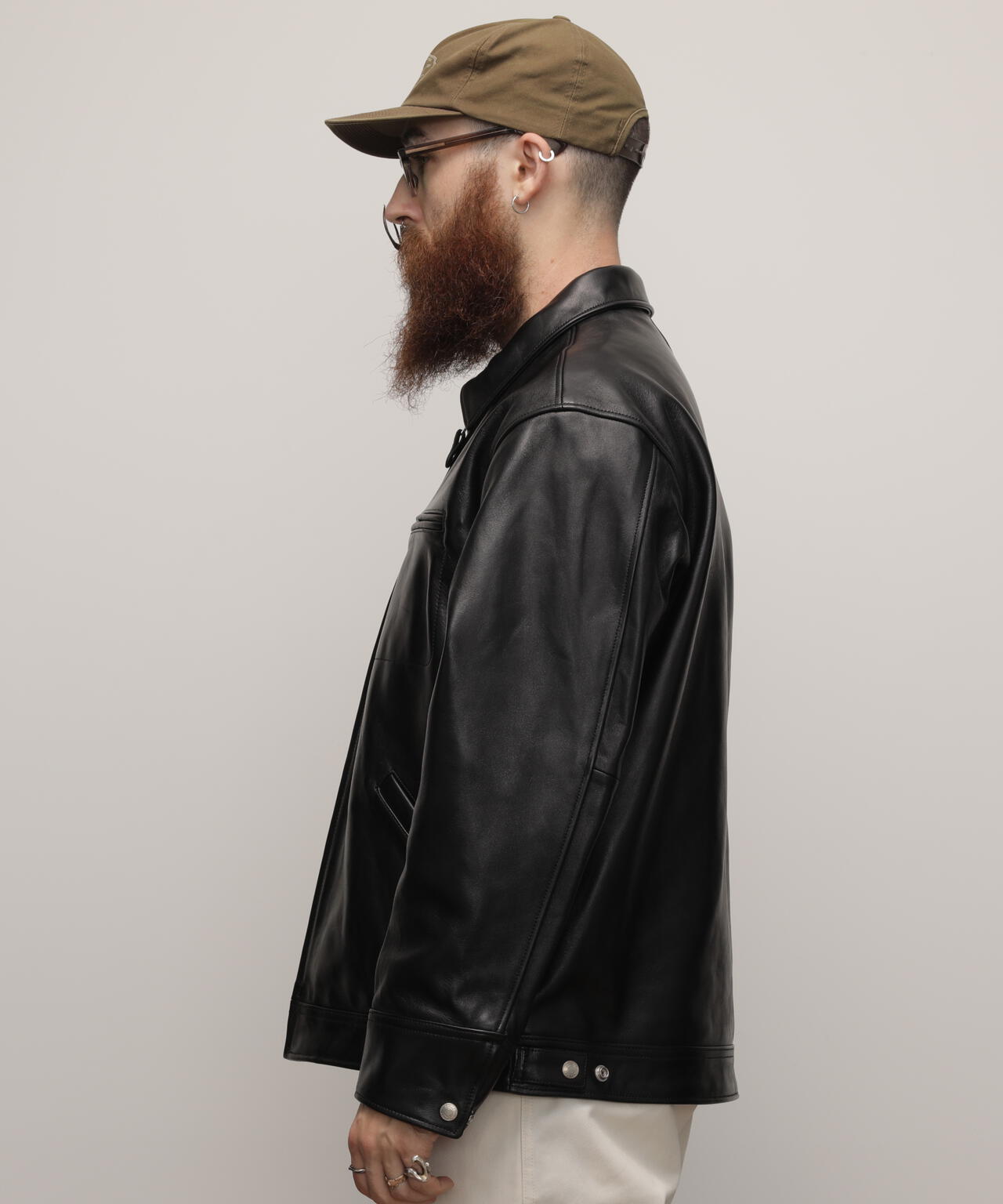 LEATHER TRACKER JACKET/レザートラッカージャケット | Schott 