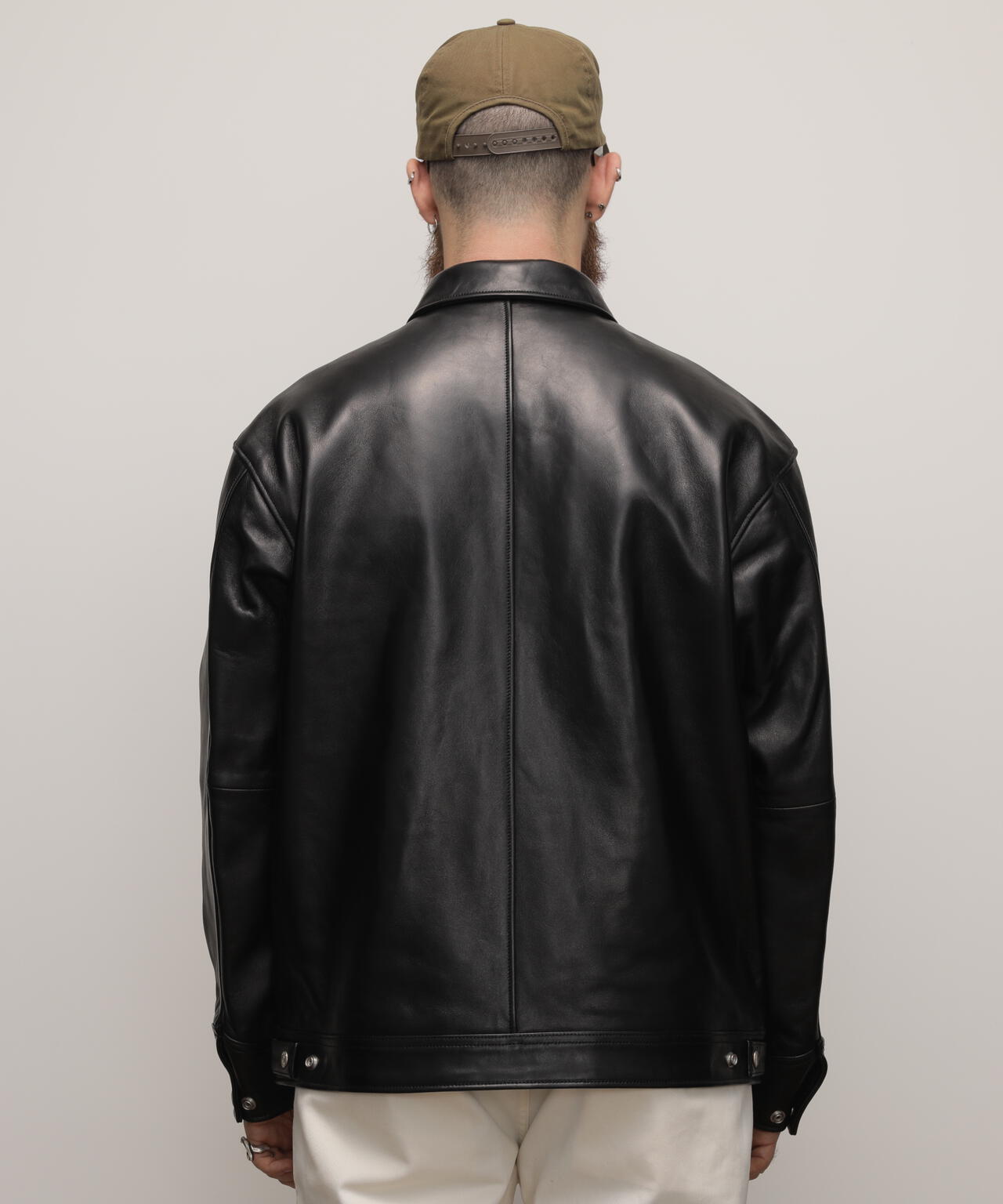 LEATHER TRACKER JACKET/レザートラッカージャケット | Schott