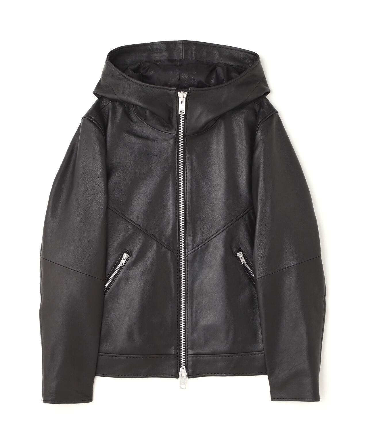 Women's/直営限定/HOODED RIDERS JACKET/フーディー ライダース