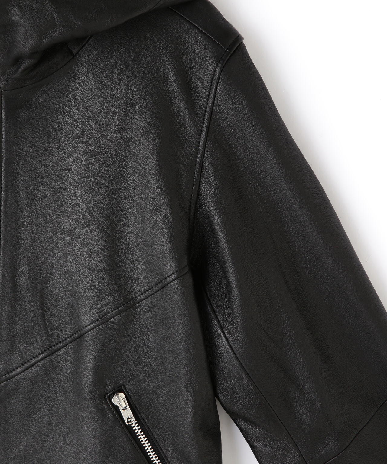 Women's/直営限定/HOODED RIDERS JACKET/フーディー ライダース ...