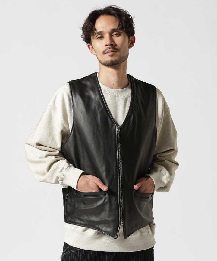 193V LEATHER VEST/レザーベスト | Schott ( ショット ) | US ONLINE