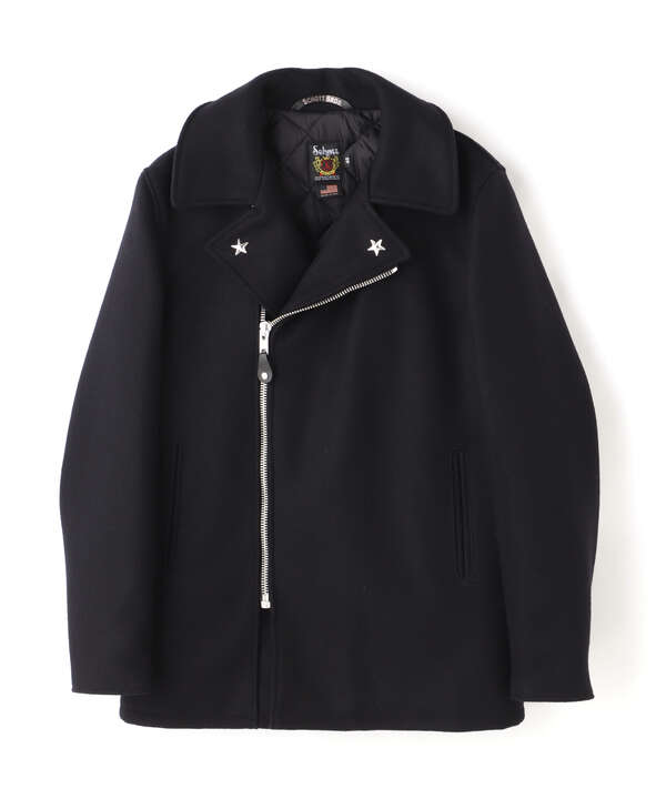 766US MELTON ZIP UP P-COAT/メルトン ジップアップ ピーコート