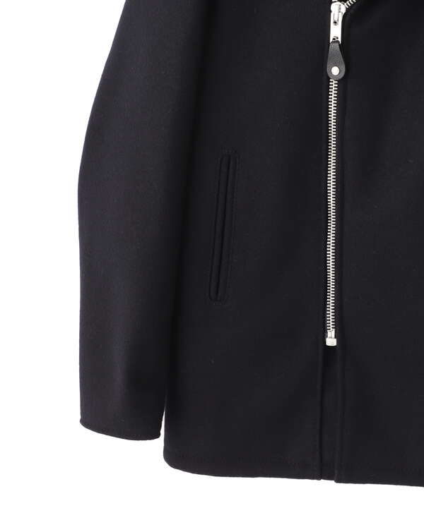 766US MELTON ZIP UP P-COAT/メルトン ジップアップ ピーコート