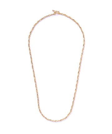 meian/メイアン/別注/GOLD S-SCREW CHAIN NECKLACE/ゴールド スクリュー チェーンネックレス