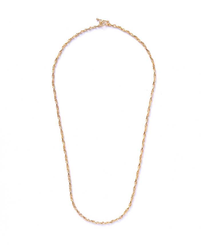 meian/メイアン/別注/GOLD S-SCREW CHAIN NECKLACE/ゴールド スクリュー チェーンネックレス | Schott (  ショット ) | US ONLINE STORE（US オンラインストア）