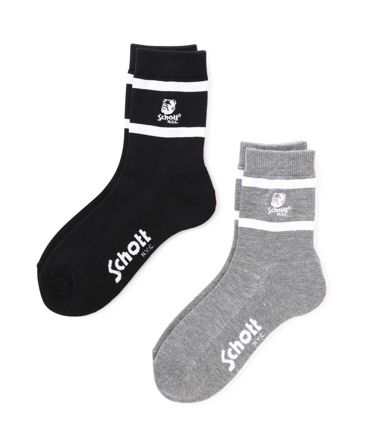 直営限定/HIGH SOCKS STENCIL BULLDOG/ハイソックス ステンシルブルドッグ