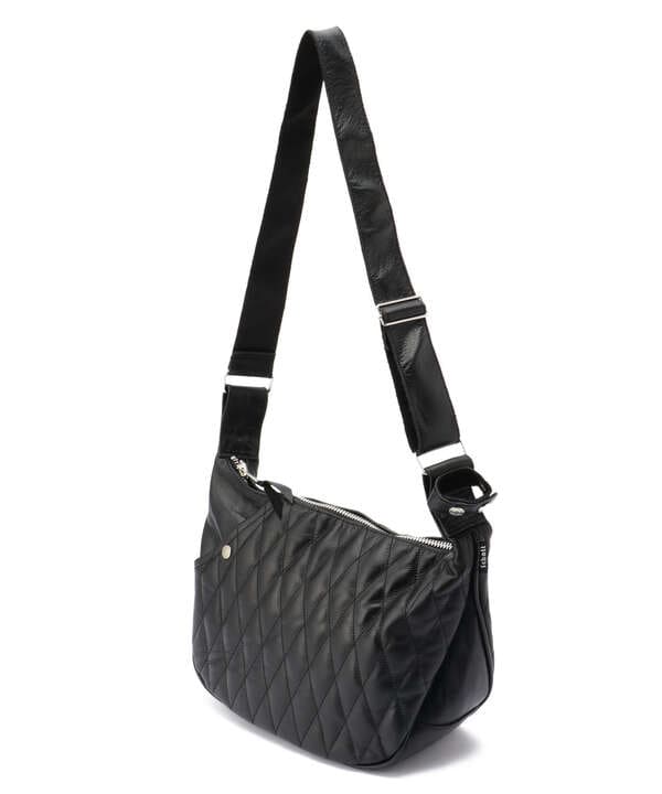 SCHOTT(ショット) PADDED BANANA BAG(パッデッド バナナ バッグ) BLACK