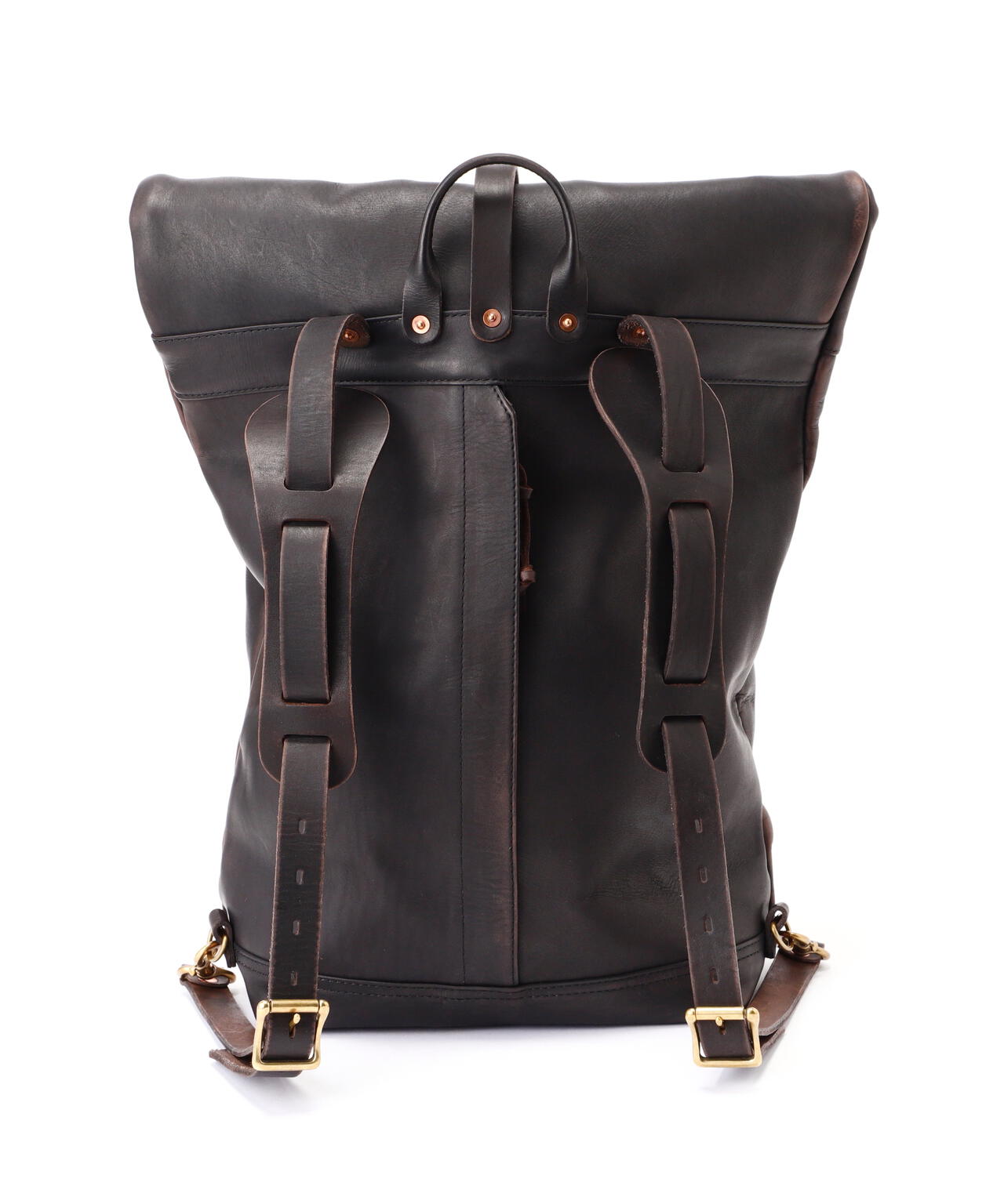 VASCO/ヴァスコ/LEATHER ROLLTOP RUCKSACK/レザー ロールトップ ラック