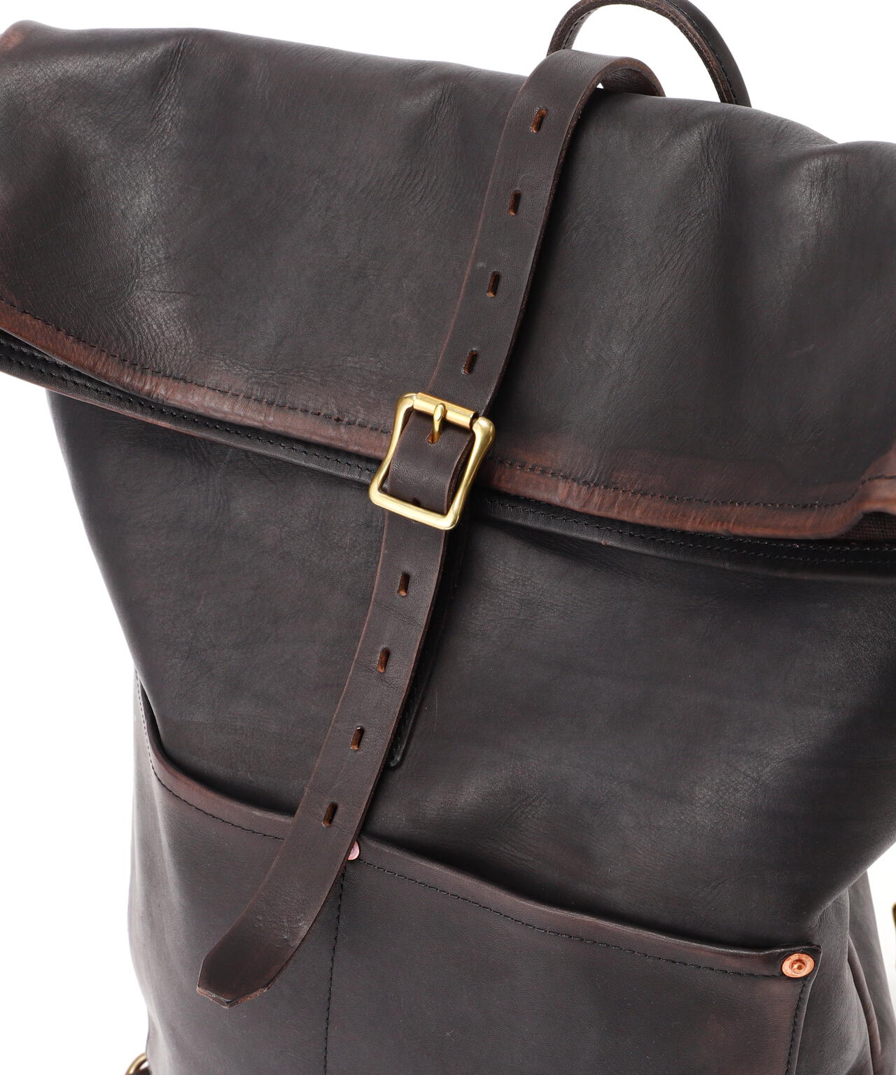 VASCO/ヴァスコ/LEATHER ROLLTOP RUCKSACK/レザー ロールトップ ラック