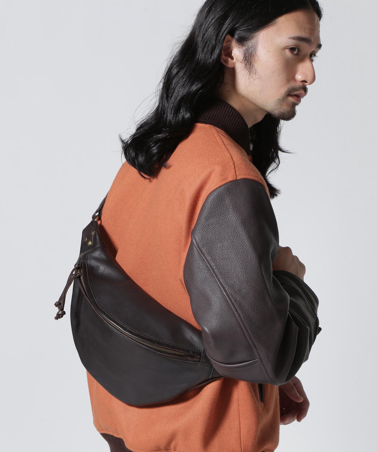 VASCO/ヴァスコ/LEATHER WAIST BAG/レザー ウェストバッグ | Schott