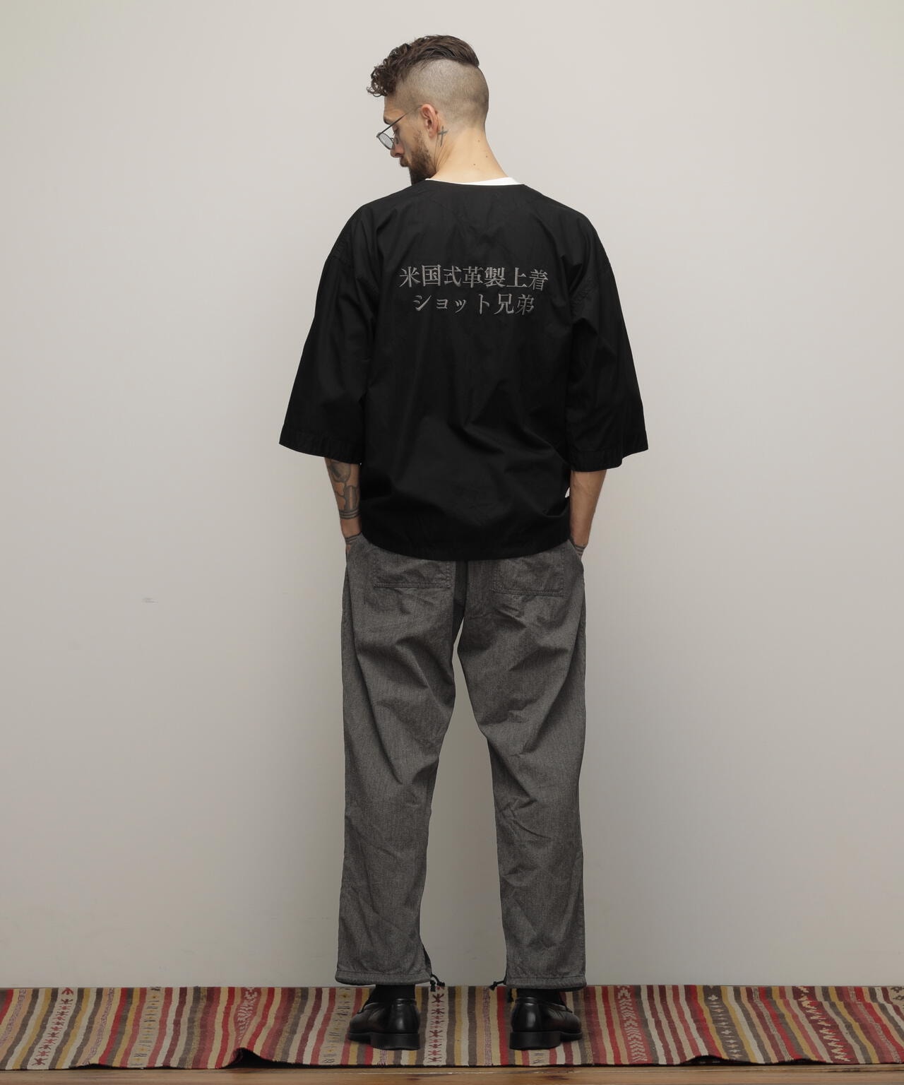 DABO SHIRT "ADVERTISEMENT"/ダボシャツ "アドバタイズメント"