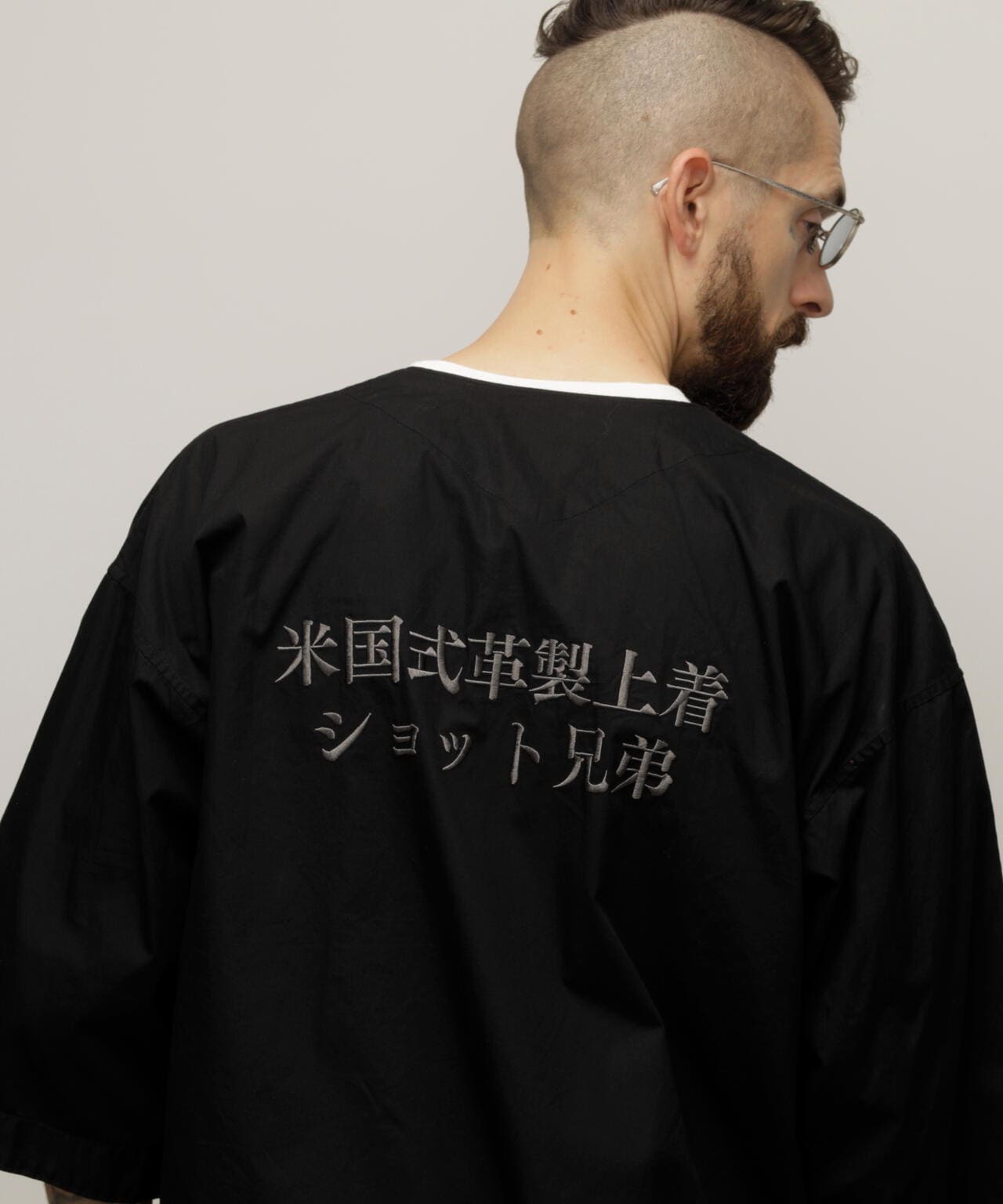 DABO SHIRT "ADVERTISEMENT"/ダボシャツ "アドバタイズメント"