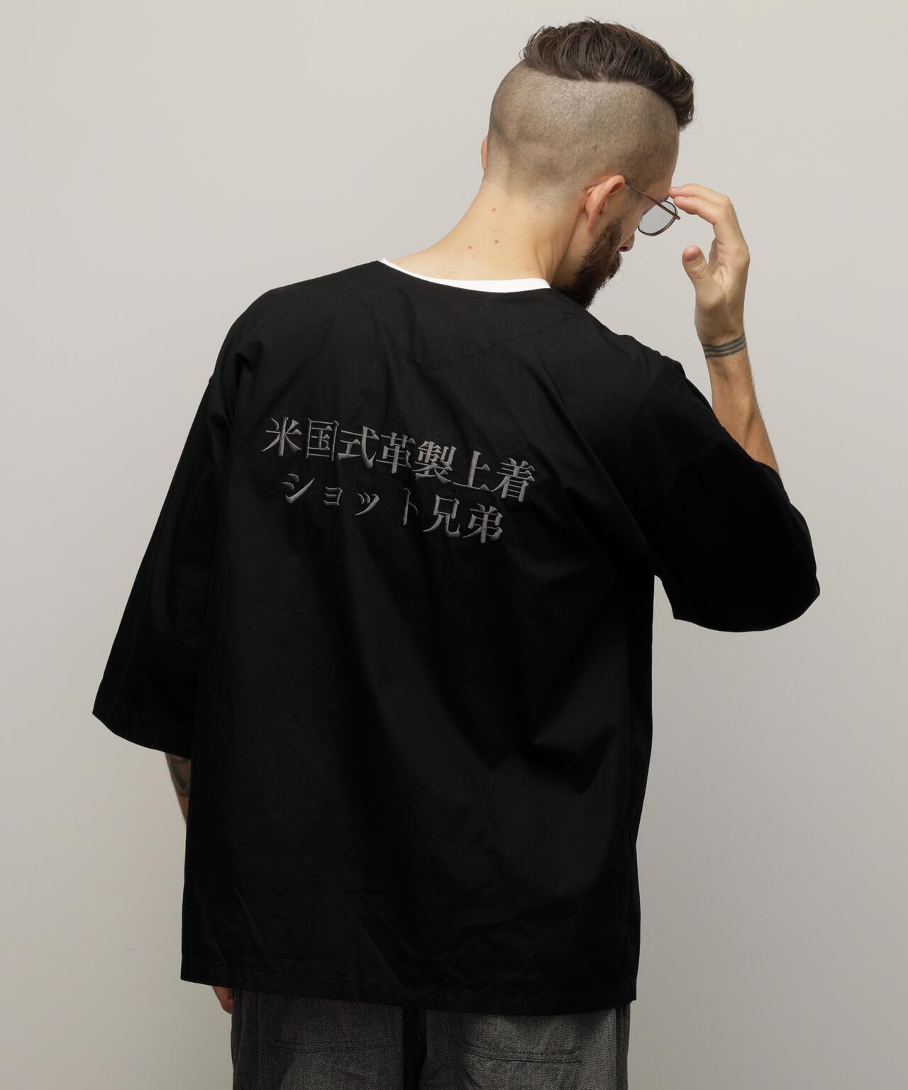 DABO SHIRT "ADVERTISEMENT"/ダボシャツ "アドバタイズメント"