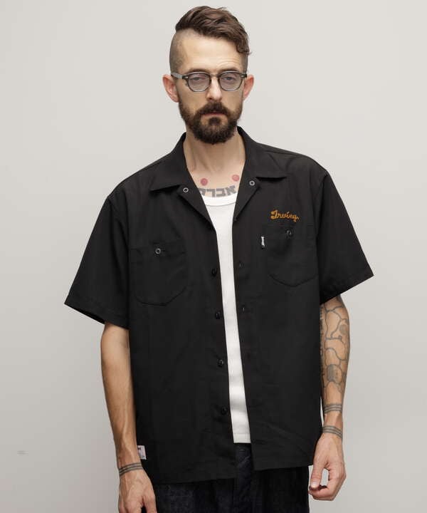 TC WORK SHIRT"AMERICAN BRAND WITH PRIDE EMB"/刺繍ワークシャツ
