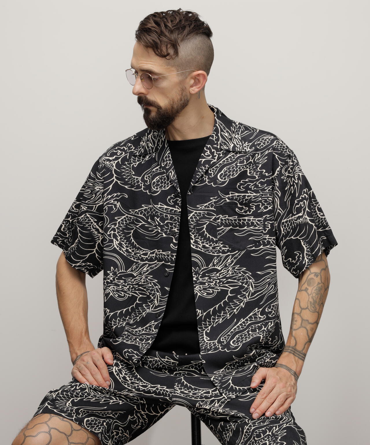 HAWAIIAN SHIRT "DRAGON"/ハワイアンシャツ "ドラゴン"