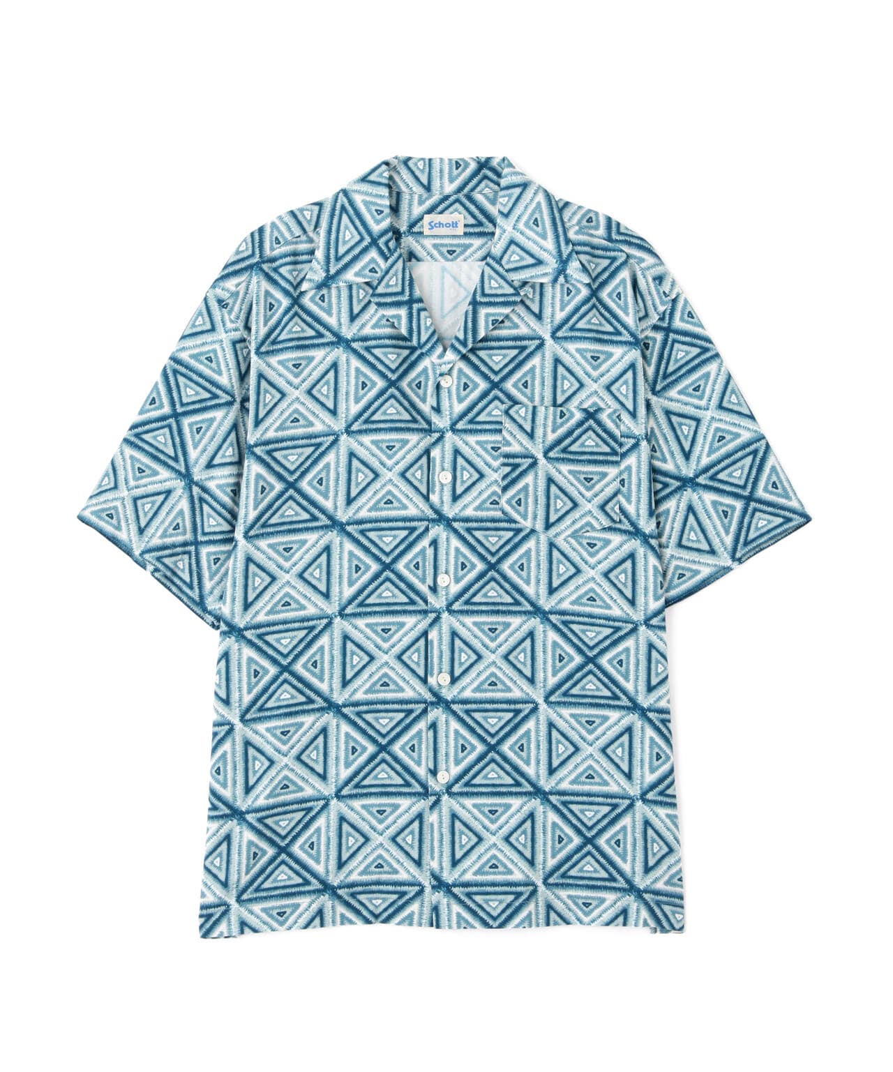 HAWAIIAN SHIRT "GEOMETRIC TRIANGLE"/ハワイアンシャツ "ジオメトリック トライアングル"