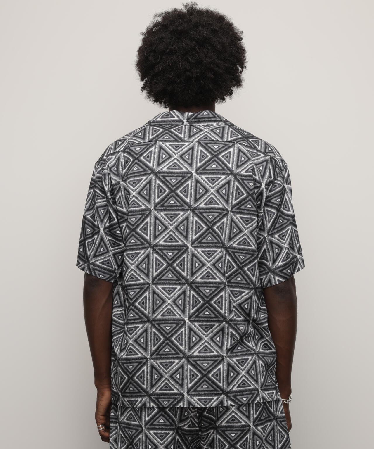 HAWAIIAN SHIRT "GEOMETRIC TRIANGLE"/ハワイアンシャツ "ジオメトリック トライアングル"