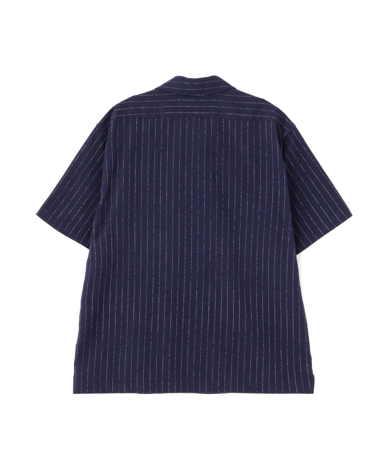 HV SHIRT "DOT AND STRIPE"/ヘンプビスコース シャツ 'ドットアンドストライプ'