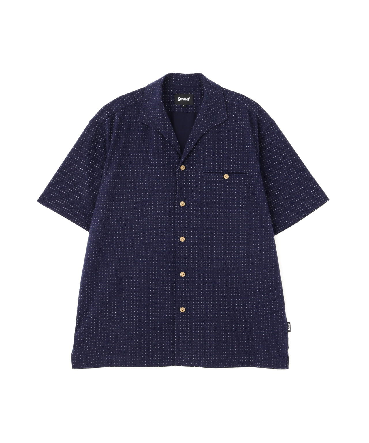 HV SHIRT "POLKA DOT"/ヘンプビスコース シャツ "ポルカドット"