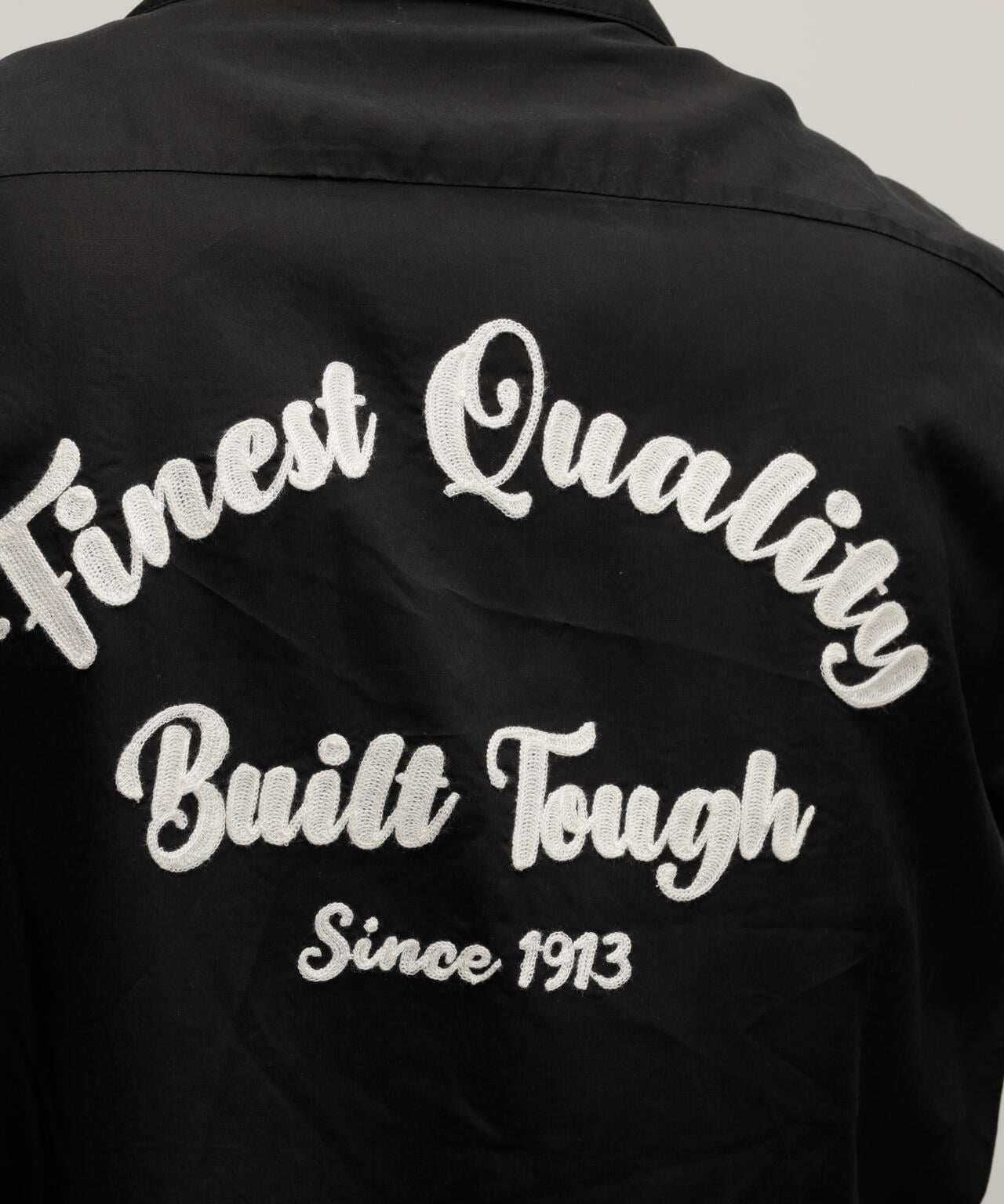 BOWLING SHIRT"FINEST QUALITY BUILT TOUGH"/ボーリングシャツ ファイネスト クオリティ ビルド タフ