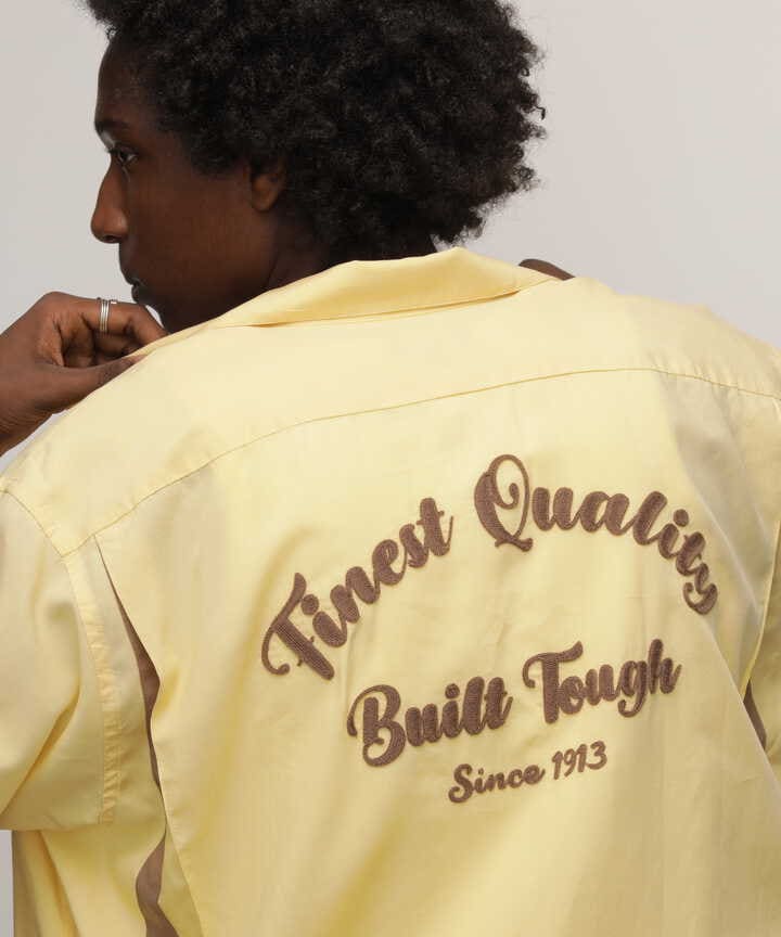 BOWLING SHIRT”FINEST QUALITY BUILT TOUGH”/ボーリングシャツ ファイネスト クオリティ ビルド タフ