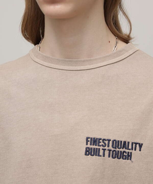 直営限定/LS T-SHIRT FINEST QUALITY EMB/刺繍ロングTシャツ ファイネストクオリティ