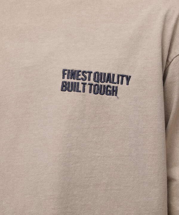 直営限定/LS T-SHIRT FINEST QUALITY EMB/刺繍ロングTシャツ ファイネストクオリティ