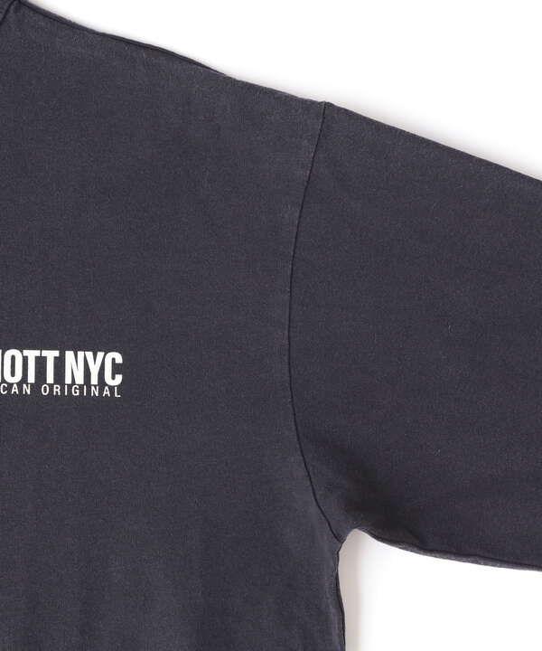 直営限定/LS T-SHIRT SCHOTT NYC/ロングTシャツ ショット ニューヨーク