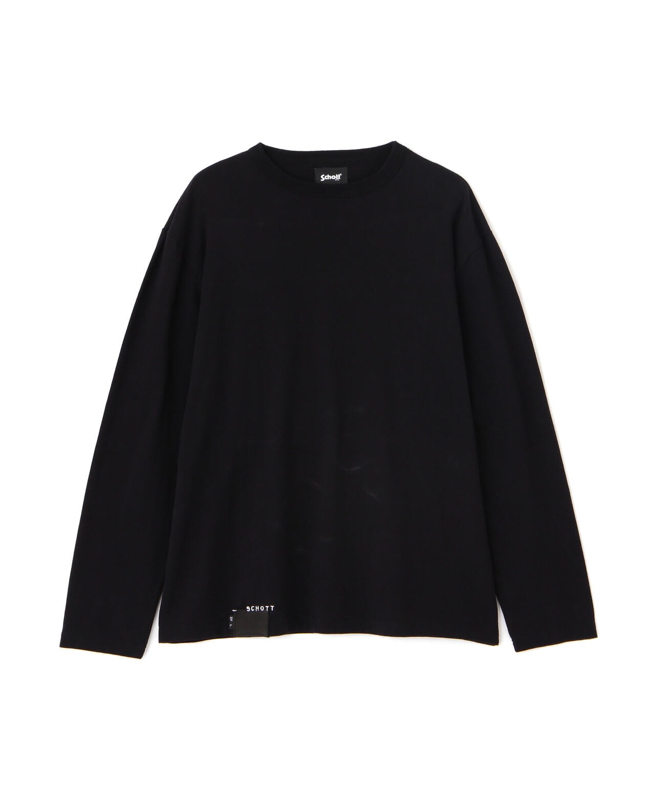 LS T-SHIRT "LEATHER TAG"/ロングスリーブ Tシャツ "レザータグ"